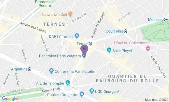 Localisation Mtre Jazani Maximilien