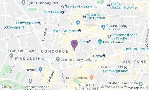 Localisation Mtre Jean Pimor Philippe