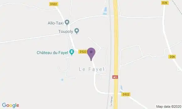 Localisation Mtre Wavasseur Christian