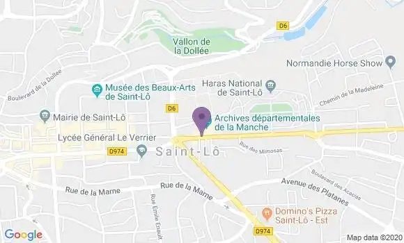 Localisation Mtre Damecourt Jean Luc