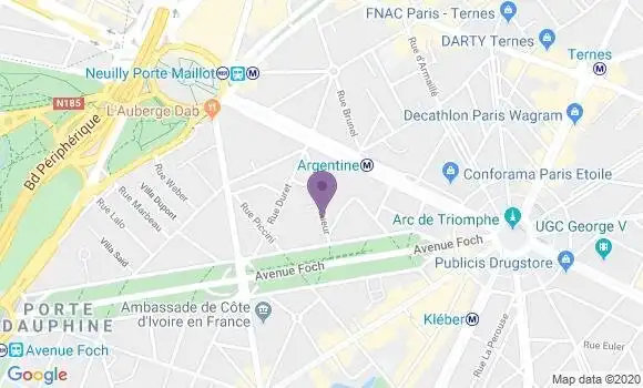 Localisation Mtre Jeannin Luc