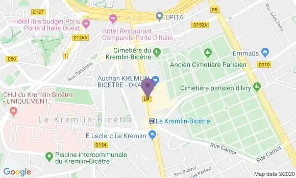 Localisation Mtre Alessandrini Rose