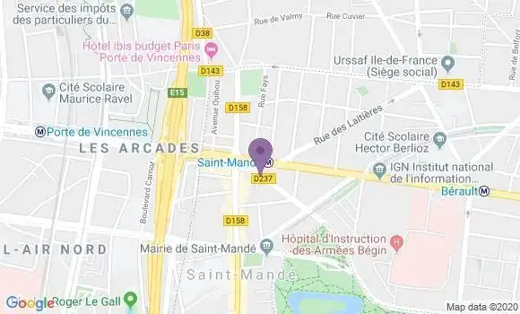Localisation Mtre Amrane Weisberg Véronique