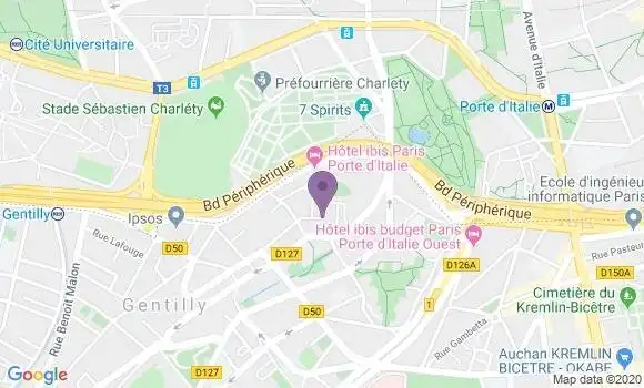 Localisation Mtre Arnoux Chott Valérie