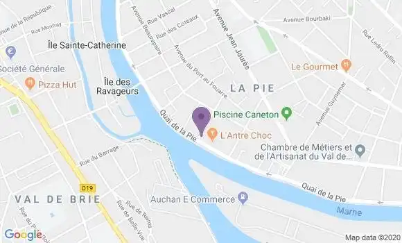 Localisation Mtre Bellivier Véronique