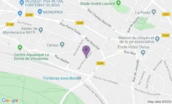 Localisation Mtre Ben Hini Foy Danièle