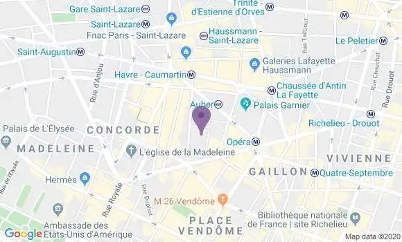 Localisation Mtre Joly Cathie Rosalie