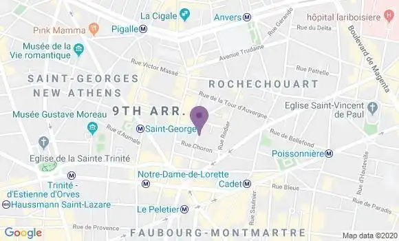 Localisation Mtre Joly Charles Antoine
