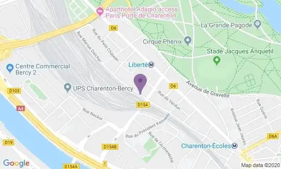 Localisation Mtre Berthier Marc