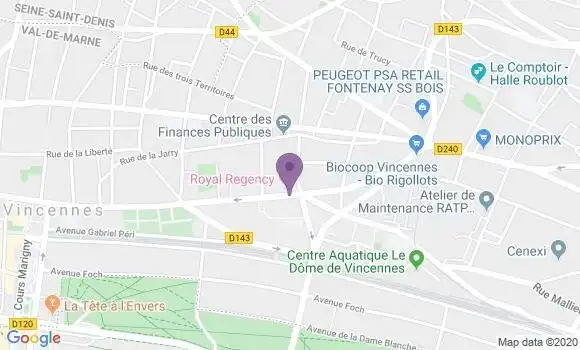 Localisation Mtre Boulard Benjamin