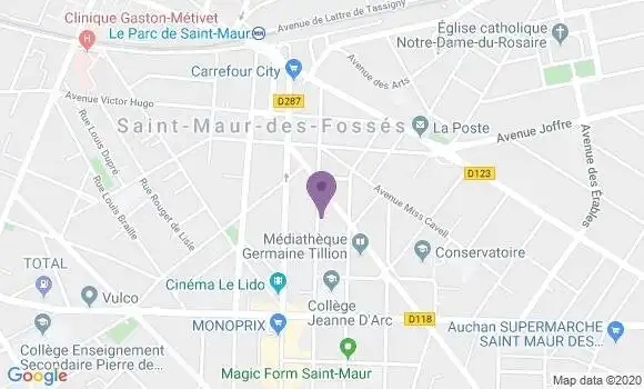 Localisation Mtre Brie Hanse Pascale