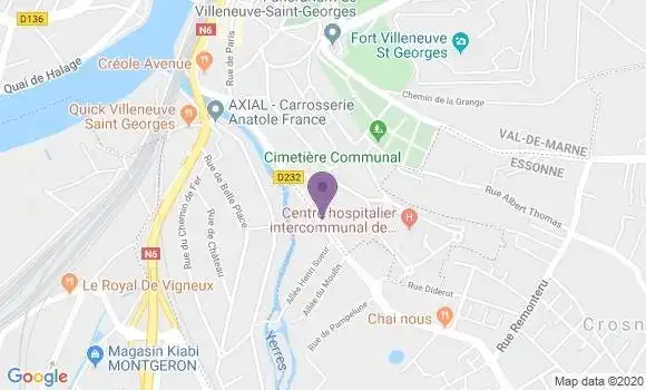 Localisation Mtre Chevalier Philippe