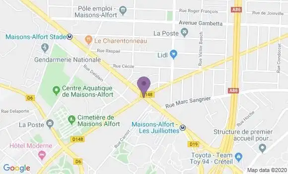 Localisation Mtre Cuignet Jean François