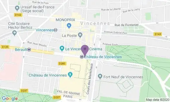 Localisation Mtre Debruyne Caroline