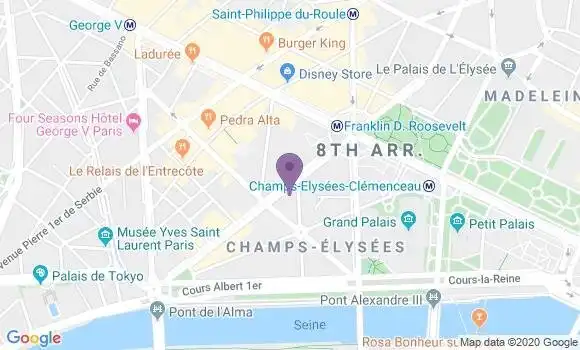 Localisation Mtre Jourdan Michel