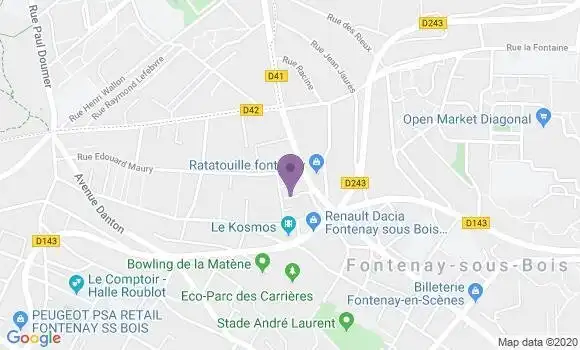 Localisation Mtre Deraison Sophie