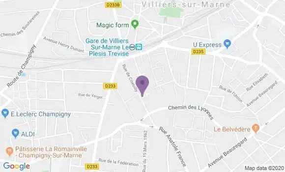 Localisation Mtre Dichamp Michel