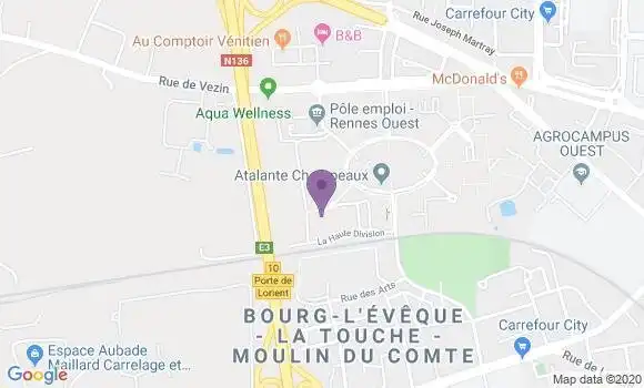 Localisation Mtre Juette Anthony