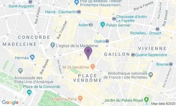 Localisation Mtre Julien Nicolas