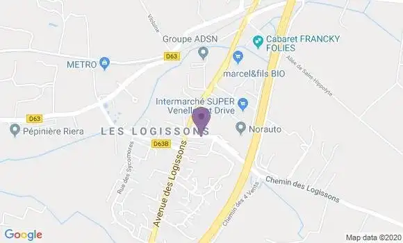 Localisation Mtre Perrone Marianne