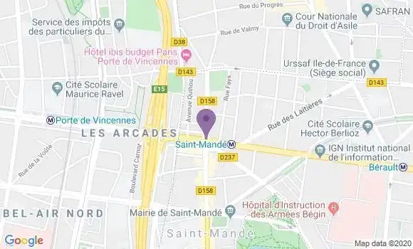 Localisation Mtre Goutmann Norbert