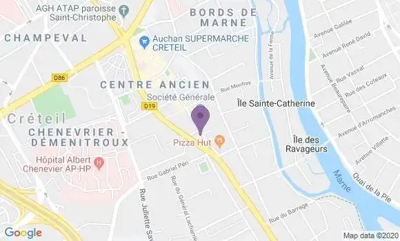 Localisation Mtre Guez Olivier