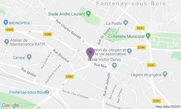 Localisation Mtre Halit Jean Michel