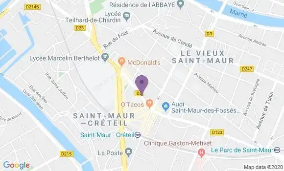 Localisation Mtre Haziza Hélène Camille