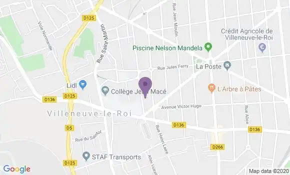 Localisation Mtre Helmer Anne Cécile