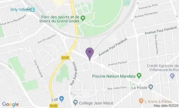 Localisation Mtre Houe Christelle