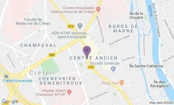 Localisation Mtre Jeannette Sylvette