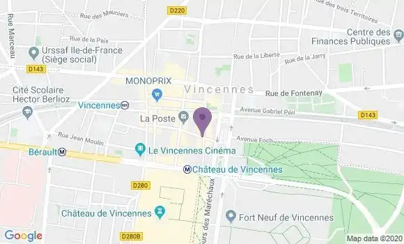 Localisation Mtre Kaltenbach Françoise