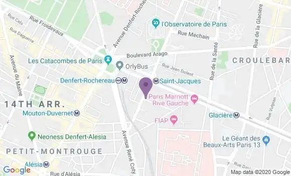 Localisation Mtre Katz Michel