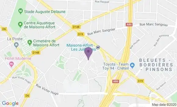 Localisation Mtre Kistner Isabelle