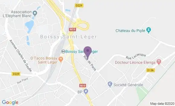 Localisation Mtre Lahaye Olivia