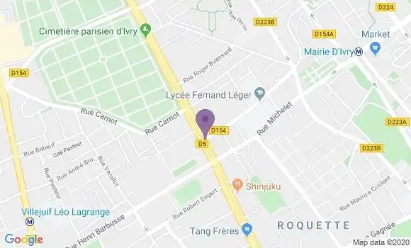 Localisation Mtre Lefevre Christian