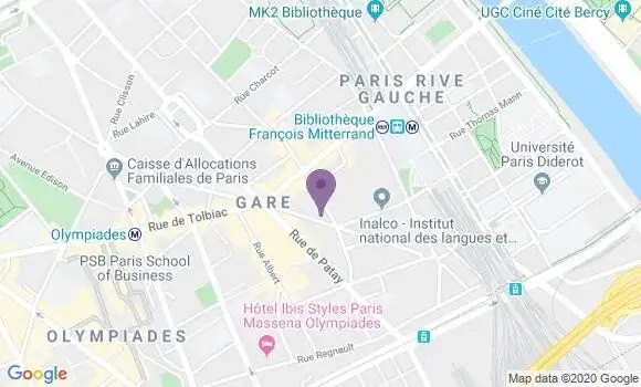 Localisation Mtre Karimi Athéna