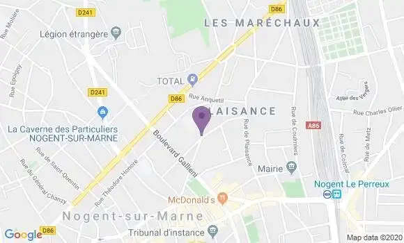 Localisation Mtre Marchal Françoise