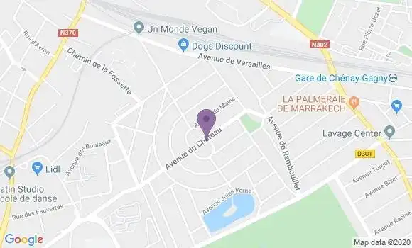 Localisation Mtre Marteau Fédérique