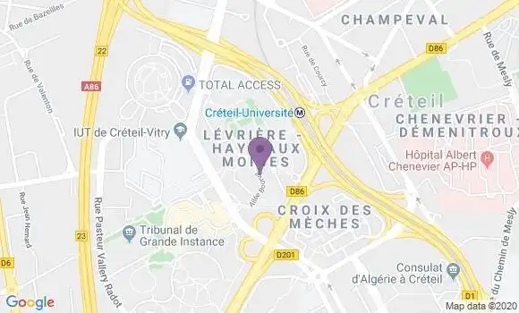 Localisation Mtre Max Carli Virginie