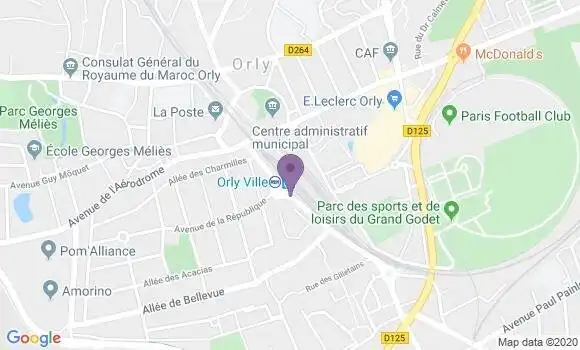 Localisation Mtre Mestre Angelina