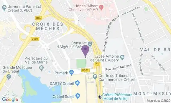 Localisation Mtre Migayrou Gilles