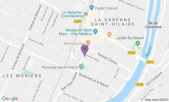 Localisation Mtre Narboni Isabelle