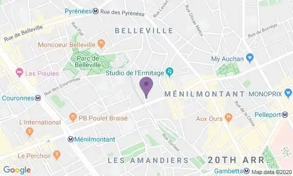 Localisation Mtre Kemadjou Augustin