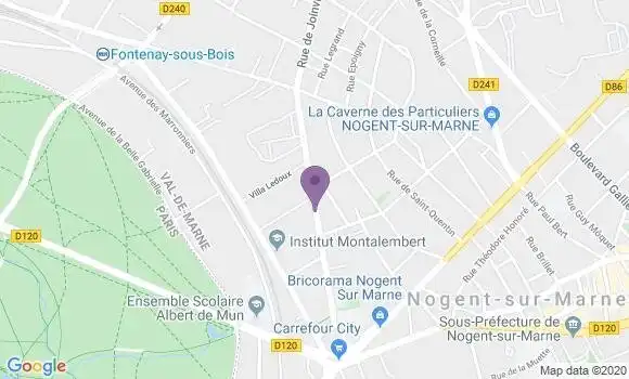 Localisation Mtre Neveu Galli Brigitte