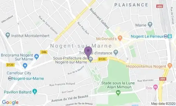 Localisation Mtre Ohana Claude