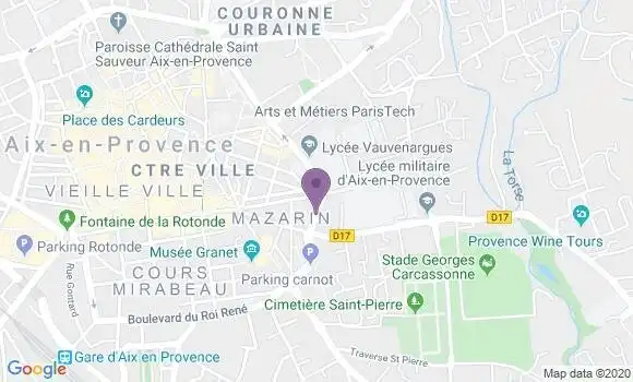 Localisation Mtre Poggioli Marie