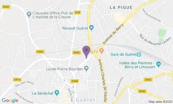 Localisation Mtre Peluard Catherine