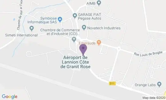 Localisation Mtre Kervadec Annie