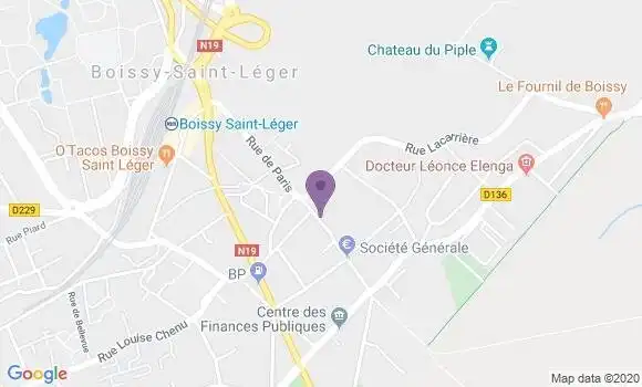 Localisation Mtre Porte Laurence
